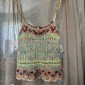 Free People knit tank